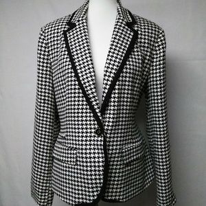 Merrona,Sale😁18, blk/wht hounds tooth blazer